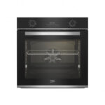 Beko Built-In Electric Oven, 60 Cm, 72 Liter Capacity, 9 Programs, 2800 Watts, Black Glass.