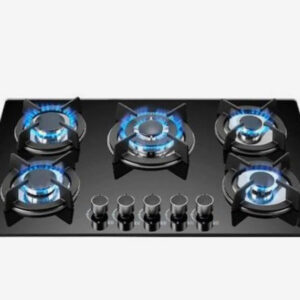 طباخ زجاج اسود 90 سم