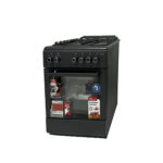 غاز مع فرن 60*60 يونيفيرسال اسود