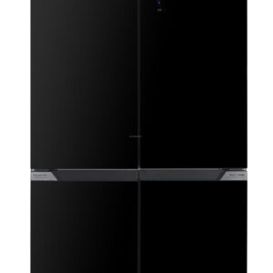 ثلاجة اربع ابواب  لون اسود kmg -i 551 blk/g-505